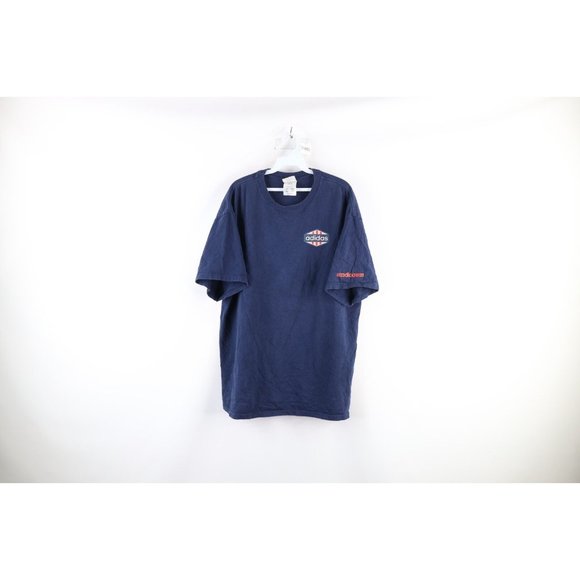adidas Other - Vintage Y2K 2004 Adidas Mens Large Distressed Spell Out Short Sleeve T-Shirt